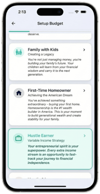 budget on iphone 371x720