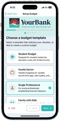 budget on iphone 3a